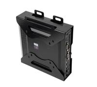 Shinar Soporte de Metal Compatible con Soporte DELL Mini PC, Soporte de Montaje de Forma Factor, Adaptador de Soporte VESA para Debajo de la Mesa y Soporte de Pared. Apto para