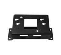 shinar Soporte de pared de metal para debajo de la mesa, compatible con estaciones de acoplamiento Dell (UD22/WD19/WD19S/WD22TB4/WD19TBS/WD25/SD25), incluye montaje en fuente de alimentación y bridas