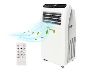 SHINCO 12000BTU Aire Acondicionado Portátil, 3.5kW, Función 3 en 1 con Tubo de Escape, Refrigeración, Deshumidificación y Ventilación, Eco R290