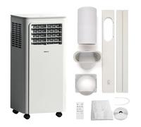 SHINCO Aire acondicionado móvil, 7000 BTU 2,05kW, Refrigeración&Ventilación&Deshumidificación, tamaño de la habitación hasta 54m³(18㎡), Aire acondicionado móvil con manguera de drenaje y manguera de