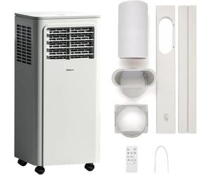 SHINCO Aire acondicionado móvil, 7000 BTU 2,05kW, Refrigeración&Ventilación&Deshumidificación, tamaño de la habitación hasta 54m³(18㎡),Kit para ventanas