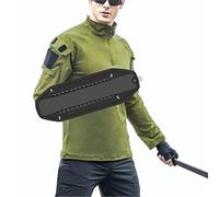 Shindn Escudo de autodefensa de aleación de Aluminio,Escudo Multifuncional de protección de Supervivencia al Aire Libre,Armas Ninja,Herramientas de Defensa Personal (Escudo de Diente de Sierra)