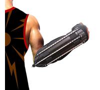 Shindn Escudo ligero de autodefensa,El versátil escudo táctico viene con un rompecristales,Herramientas de seguridad para el hogar y el camping (Escudo de brazo derecho negro)