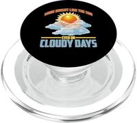 Shine Bright Like The Sun Even On Cloudy Days PopSockets PopGrip para MagSafe