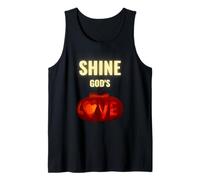Shine God'S Love Christian Tees Alternativa Halloween Camiseta sin Mangas