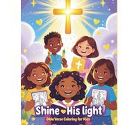 Shine His Light Bible Verse Coloring for Kids