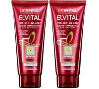 Shine L'Oréal Paris Elvive Color de Wonder Farbglanzkur, 200 ml (Paquete de 2)