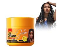 Shine 'n Jam Gel acondicionador 113 g, crema suavizante, cera brillante, secado rápido, peinar cabello, trenzas, flecos, colas