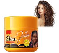 Shine 'n Jam Gel acondicionador, 113 g, crema suavizante para el cabello, cera brillante, secado rápido, crema para peinar el cabello, gel Shine N Jam para trenzas, ideal para tapar flequillo, gel