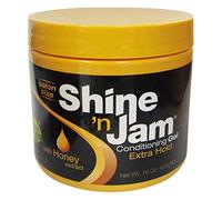 Shine N Jam Gel acondicionador extra Hold 473.6 g tarro (473 ml) (paquete de 2)