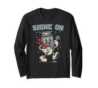 Shine On Banjo Playing Moonshine Jar Cute Banjo Picker Music Manga Larga