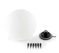 Shineball L lámpara de bola exterior jardín 40cm blanca Lightcraft