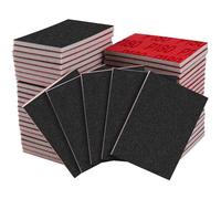 Shineboc Juego de 20 esponjas de lija de grano 180-3000, bloque de papel de lija flexible, grueso y fino, almohadillas de lija de espuma, lavables y reutilizables, papel de lija húmedo y seco