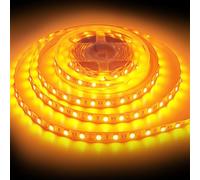 ShineBurky Tira LED 5 Metros Amarillo, 12V Luces LED 300LEDs SMD5050