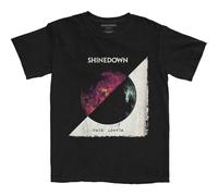 Shinedown Planet Zero - Camiseta oficial para hombre, color negro, Negro , XL