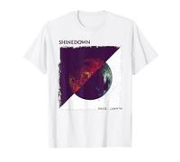 Shinedown Planet Zero White Camiseta