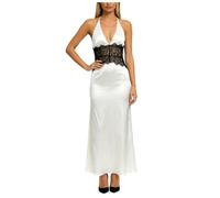 SHINEHUA Vestidos Boda Invitada Largo Vestido De Noche para Mujer Línea a Hombros Descubiertos Elegantes Largos Talla Grande Infinito Cruzado Convertible Graduación Ceremonia Eventos