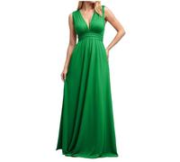 SHINEHUA Vestidos De Boda Invitada Vestido De Noche para Mujer Línea a Hombros Descubiertos Vestido Largo Mujer Fiesta Dama Honor Elegante Largo Fiesta Formal Invitado Boda Graduación