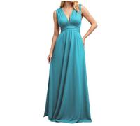 SHINEHUA Vestidos De Fiesta Mujer Mujer Vestido De Cóctel Top Falda Encaje Columpio Gasa para Vestido Invitada Boda Dama Honor Elegante Largo Fiesta Formal Invitado Boda Graduación