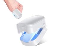 Shinekoo Dispositivo de luz de limpieza de hongos en las uñas, tratamiento láser de hongos en las uñas de las manos y los pies, removedor de hongos de uñas recargable, esterilización UV y desinfección