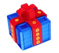 SHINEOFI 1 Juego Adornos De Caja De Decoración De Forma Equipos Redondos Decoracion 3d Equipos De Coche Juguete Decoración De Escritorio Accesorios Redondos El Plastico
