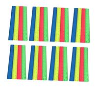 SHINEOFI 1 Juego Gobernante Precision Ruler Regla Matemática Infantil Regla Métrica Sacapuntas A Granel Equipo Regla del Aula Regla De Plastico Regla De La Escuela El Plastico 50 Pcs