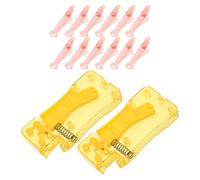 SHINEOFI 1 Juego Insertores de Hilo de Diseño de Boca de para Máquinas de Coser y Costura Manual Rápida para Proyectos de Costura Diy