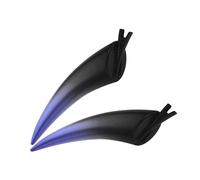 SHINEOFI 1 Par Central de cabello de la bocina del pinzas para el pelo de cuerno de buey cuernos pasador de pelo de cuerno de buey Pinzas para el cabello para mujer