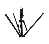 SHINEOFI 1 Pieza Trípode réflex rodaje portátil Soportes Llave Soporte de luz de Anillo trípode de vídeo Plegable de luz para Acampar en Planchar Black