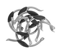 SHINEOFI 10 Asas Generales de Acero Inoxidable para Ollas y Sartenes Mangos Laterales Resistentes al Calor 10 Piezas para Accesorios de Cocina Repuestos para Mangos de Cacerola y Wok