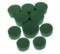SHINEOFI 10 piezas Bloques de Espuma Floral Cilíndricos para Arreglos de Flores Base Duradera y Reutilizable para Decoración de Bodas Soporte Estable para Manualidades y Exhibiciones Hogar