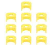 SHINEOFI 10 piezas Cubiertas Protectores para Botón Paro Emergencia Resistente al Agua y Retardante de Llama Protección Antigolpes para Pulsadores de Paro Material Duradero y Ecológico
