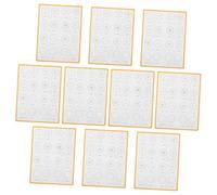 SHINEOFI 10 Piezas De Matemáticas Puntuación Matemática Manipulativo Fracciones Para Aprendizaje Montessori