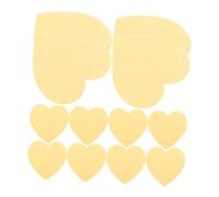 SHINEOFI 10 Piezas Esponjas sin Blanquear para Cangrejos Ermitaños Forma de Corazón Absorbentes para Humedad Terrarios y Acuarios Accesorios para Mascotas y Reptiles Mantén Hidratación