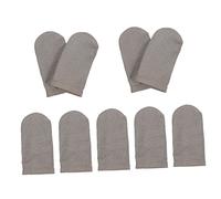 SHINEOFI 10 Piezas Fundas para Dedos de de Dedos Antideslizantes y Resistentes al Sudor Elástico para Móviles y