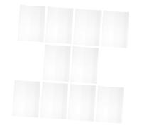SHINEOFI 10 piezas Fundas para Libros Transparentes Cubiertas Impermeables y Resistentes para Forrar Libros para Educación y