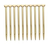 SHINEOFI 10 Piezas Lápices de Metal de para Decoraciones de San Valentín de Boda y de Oficina Tinta Azul