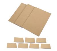 SHINEOFI 10 Piezas Libreta Copia Automática Papel Kraft Cuaderno para Notas Gestión Pedidos y Oficina Viaje Portable