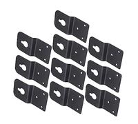 SHINEOFI 10 Piezas Placas Colgantes para Altavoces Reforzado Ganchos Traseros para Montaje Pared Accesorios para Altavoces de Sonido Envolvente Soporte Duradero para Cajas Acústicas