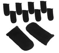 SHINEOFI 10 Piezas Unidades Fundas Elásticas para Dedos Transpirables sin Sudor Ultra Protectores Táctiles para Móviles Cómodo y Duradero para Gamers