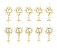 SHINEOFI 10 Unidades Adorno para para Fiestas y Interiores Religiosas Celebraciones Decorativo de con Diseño Escrituras Iglesia