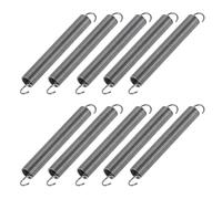 SHINEOFI 10 Unidades Muelle de Extensión de Acero con Doble Gancho para Trampas de Ratas en Jaulas, Compatible y Silencioso para Uso Interior y Exterior