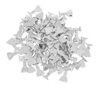 SHINEOFI 100 Copas de Ofrenda Miniatura de Plástico Acabado Plateado, Decoración Medieval para Bodas y Fiestas, Juego de 100 Piezas para Decoración de Eventos y Suministros de Reutilizable