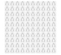 SHINEOFI 100 Ganchos Invisibles para Colgar Platos Grandes, Perchas Adhesivas Multiusos de Plástico Reutilizable, Soporte Vertical para Cocina, Colgador de Placas Resistente y Práctico