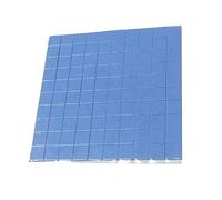 SHINEOFI 100 Piezas Almohadilla térmica de Silicona Enfriador UPC Pegar Almohadillas térmico Almohadilla térmica gpu disipadores de CPU Pasta termica CPU Gel de sílice Azul