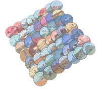 SHINEOFI 100 Piezas Pegatinas Decorativas Impermeables de Vintage para Laptop Maletas y Autoadhesivas y Resistentes para DIY y Scrapbooking