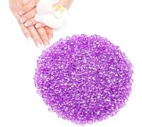 SHINEOFI 1000 Unidades Gemas y de 3 Mm Acrílicos Transparentes Brillo Intenso Materiales de Plástico y Resina para de Boda para Banquetes y Despedidas de Soltera