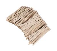 SHINEOFI 1000piezas Bridas Metálicas Para Embalaje Kraft Unidades Para Bolsas De Pan Dulces y Té Fiestas De Cumpleaños y Bodas