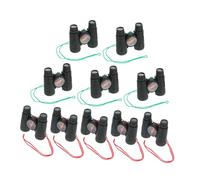 SHINEOFI 10Piezas Binoculares para Mini Telescopios Portátiles para Observación para Aprendizaje y Exploración Aire