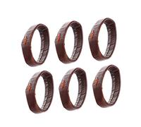 SHINEOFI 10piezas Correa De Reloj De Cuero Sujetadores De Correa De Reloj Para Personalizar De Cuero Actividades